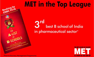 3rd best B School in Pharma Sector