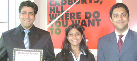 Winners of All-India Case Study Competition - Acumen 2006