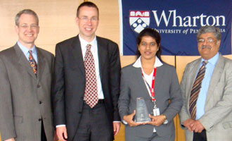 MET wins top honours at Wharton!