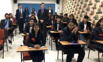 University of Queensland Australia interact with MRV AS level Students 