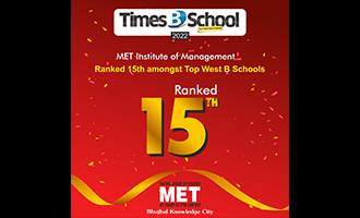MET: Amongst Best B-Schools in India
