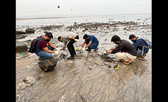 Beach Cleanup Drive by MET ICS