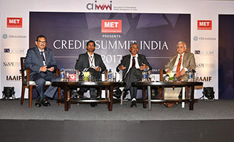 MET presented the Credit Summit India 2017