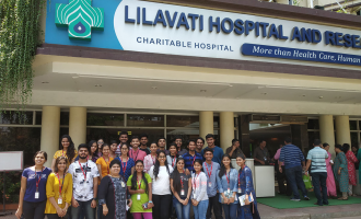 Hospital Visit for students at Lilavati Hospital