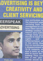 Advertising is beyond Creativity…