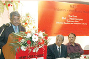 Chairman - IRDA at MET