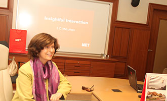 MET’s insightful interaction with an international filmmaker