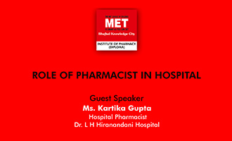 Role of Pharmacist in Hospital