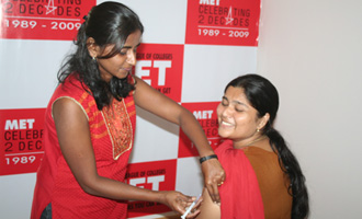 MET Vaccination Drive