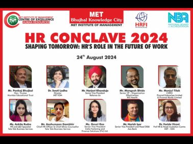 HR Conclave 2024 - Shaping Tomorrows: HR Role in Future of Work