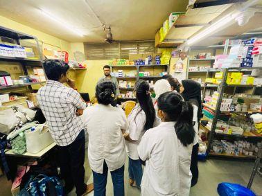 Industrial Visit to Royal Pharma: Gaining Practical Insights into Pharmaceutical Wholesale Business