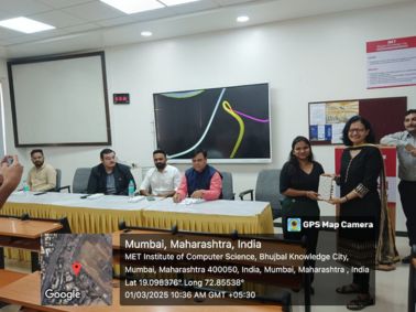 Alumni Interaction for MET-ICS Students