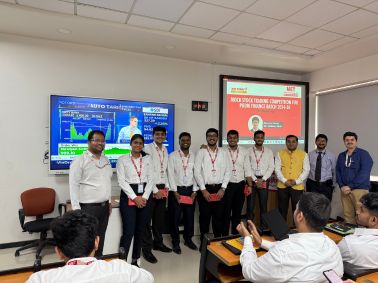 Mastering the Markets: Finance Mock Stock 2025 at MET Institute of PGDM!