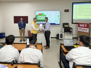 Mastering the Markets: Finance Mock Stock 2025 at MET Institute of PGDM!