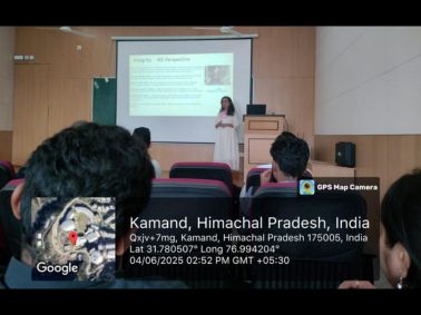 Dr. Virani presents Research Paper at IIT Mandi