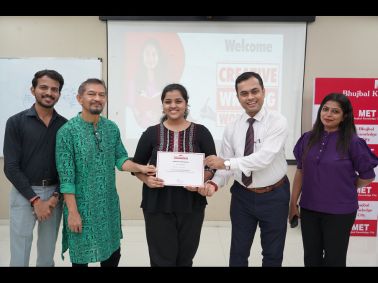 Creative Writing Workshop by Mr. Sanjoo Talpade