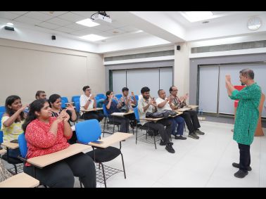 Creative Writing Workshop by Mr. Sanjoo Talpade