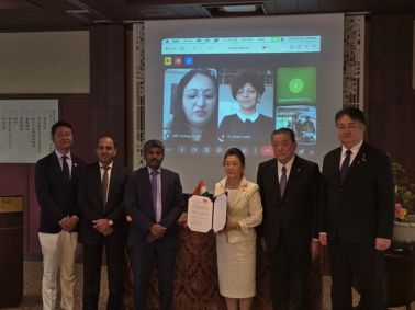 MET IOM Signs MOU with Unzen Tourism Hotel, Nagasaki