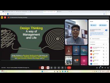 FDP on Design Thinking for Educators