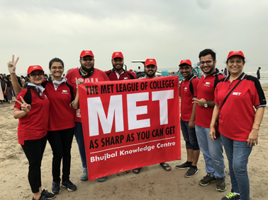 Societal Responsible Students Clean Up the Beach (Beach Clean Up drive)  