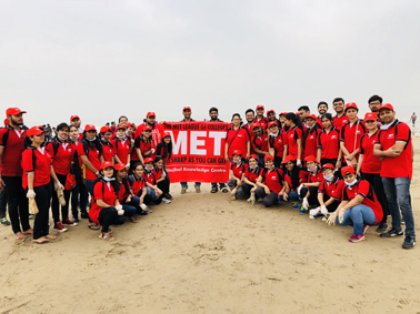 Societal Responsible Students Clean Up the Beach (Beach Clean Up drive)  