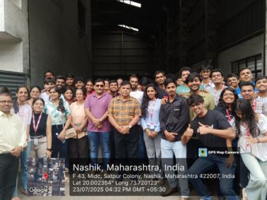 MCA Industry Visit to Nashik