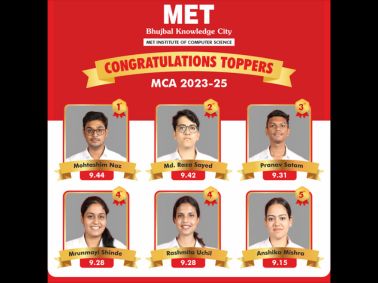 MCA 2023-25 TOPPERS