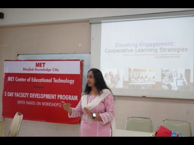 MET CET Hosts 5-Day Faculty Development Programme