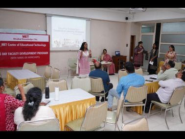 MET CET Hosts 5-Day Faculty Development Programme