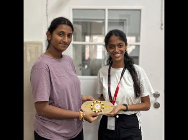 Students Shine in Rakhi Making Competition