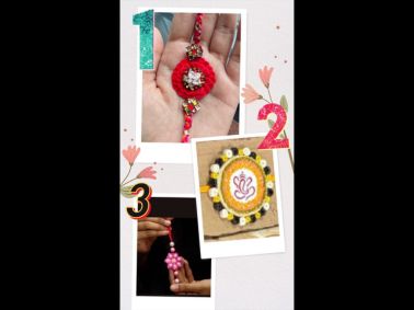 Students Shine in Rakhi Making Competition