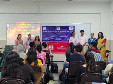 Awareness Session on Skin Donation at MET IOP (Degree)