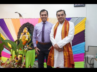 Satyanarayana Puja at MET PGDM