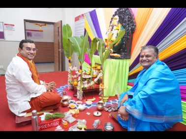 Satyanarayana Puja at MET PGDM