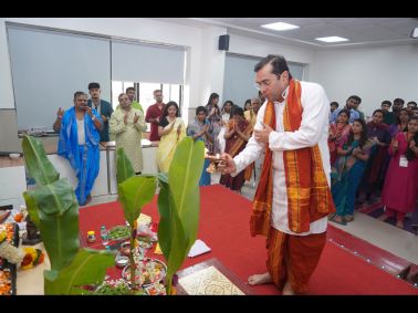 Satyanarayana Puja at MET PGDM