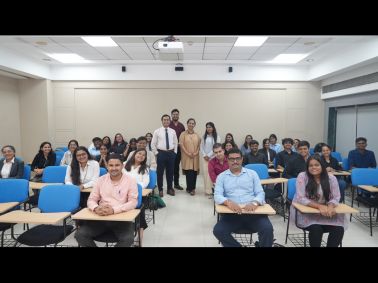 Interaction with Alumni Ms. Palaak Tiwari