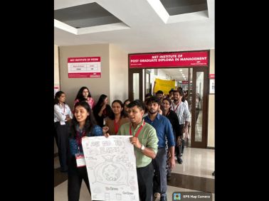 MET PGDM Students Join AICTE\'s Cleanliness Drive