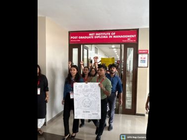 MET PGDM Students Join AICTE\'s Cleanliness Drive