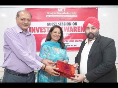 Investor Awareness Session on “Financial Literacy for Youth”