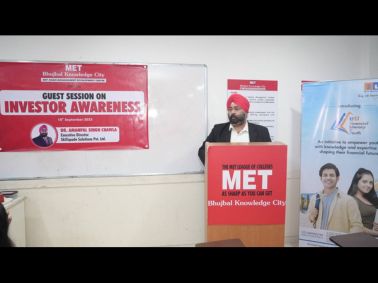 Investor Awareness Session on “Financial Literacy for Youth”