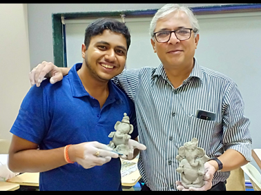 Clay Ganpati Making Workshop