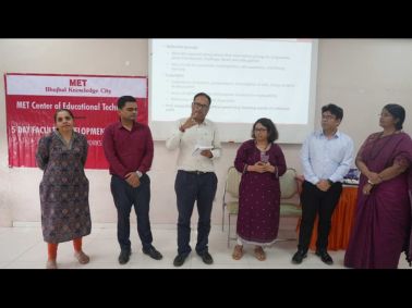 Session on Innovative Assessment at 5-Day FDP