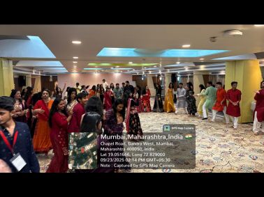 Navratri Garba at MET PGDM