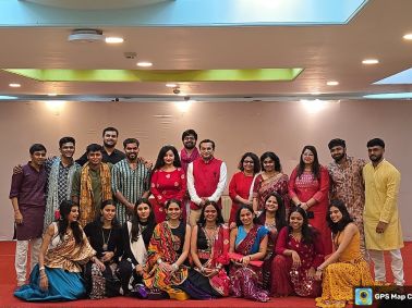 Navratri Garba at MET PGDM