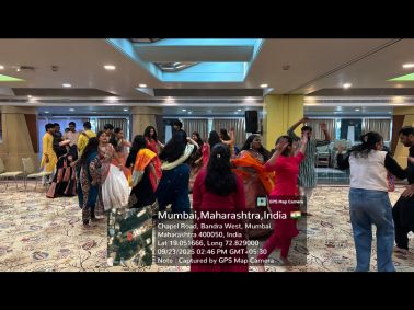 Navratri Garba at MET PGDM