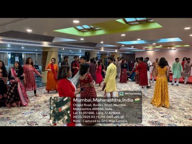 Navratri Garba at MET PGDM