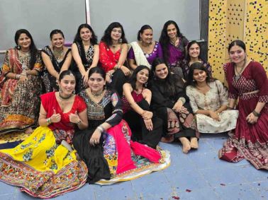 Navratri and Fresher’s Party at MET AMDC