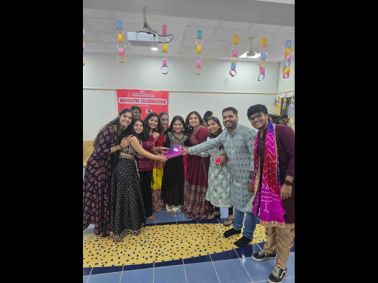 Navratri and Fresher’s Party at MET AMDC