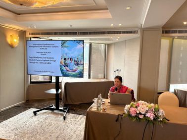 MET Academician at ICMIS-25, Bangkok, Thailand