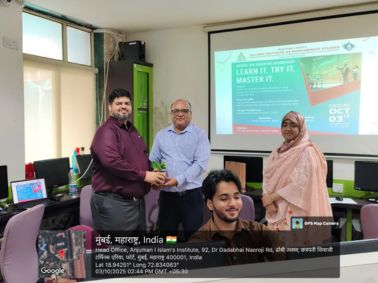 Masterclass by Mr. Sandesh Akre